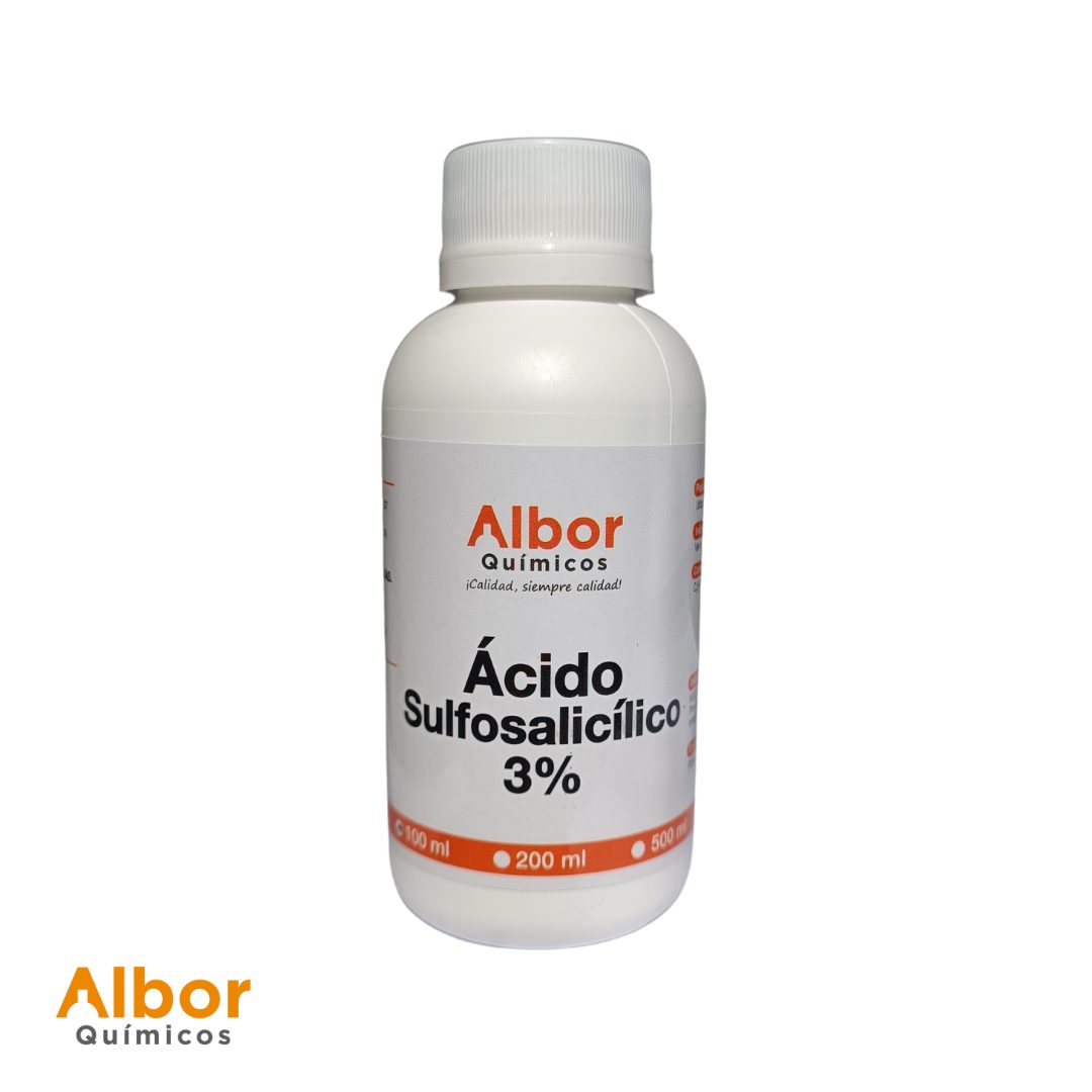 Ácido Sulfosalicílico 3% Albor