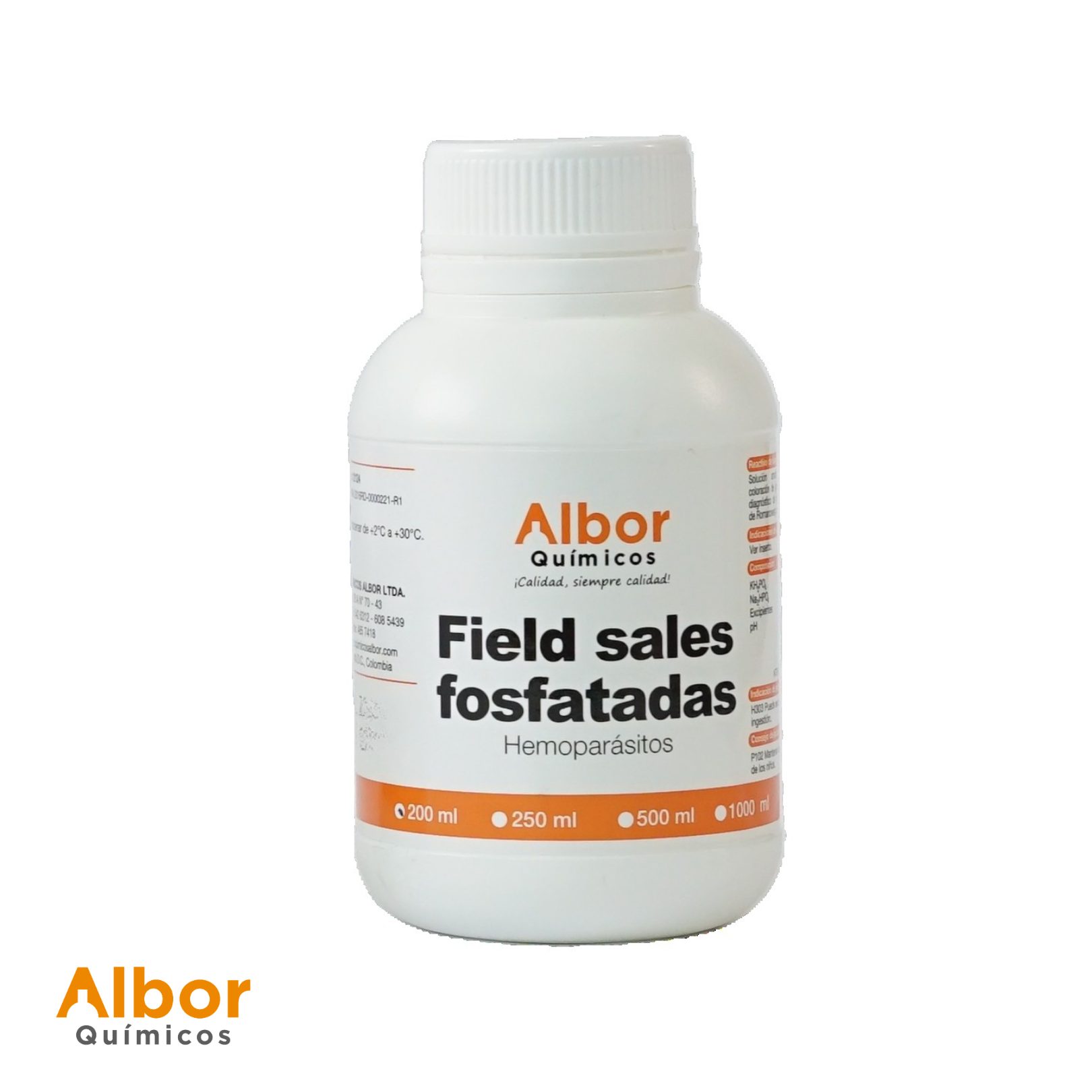 Field Sales Fosfatadas x 500 ml Albor