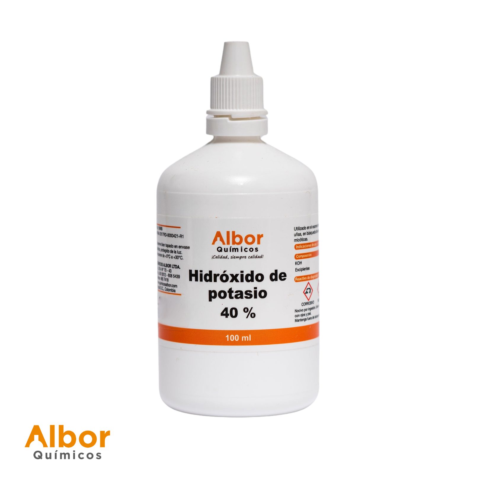 Hidróxido de Potasio 40% Albor