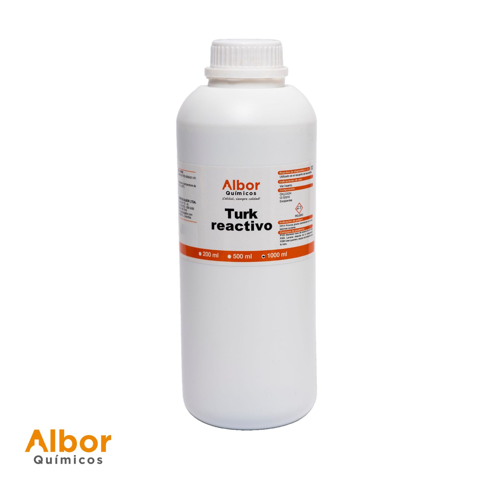 Líquido de Turk x 500 ml Albor