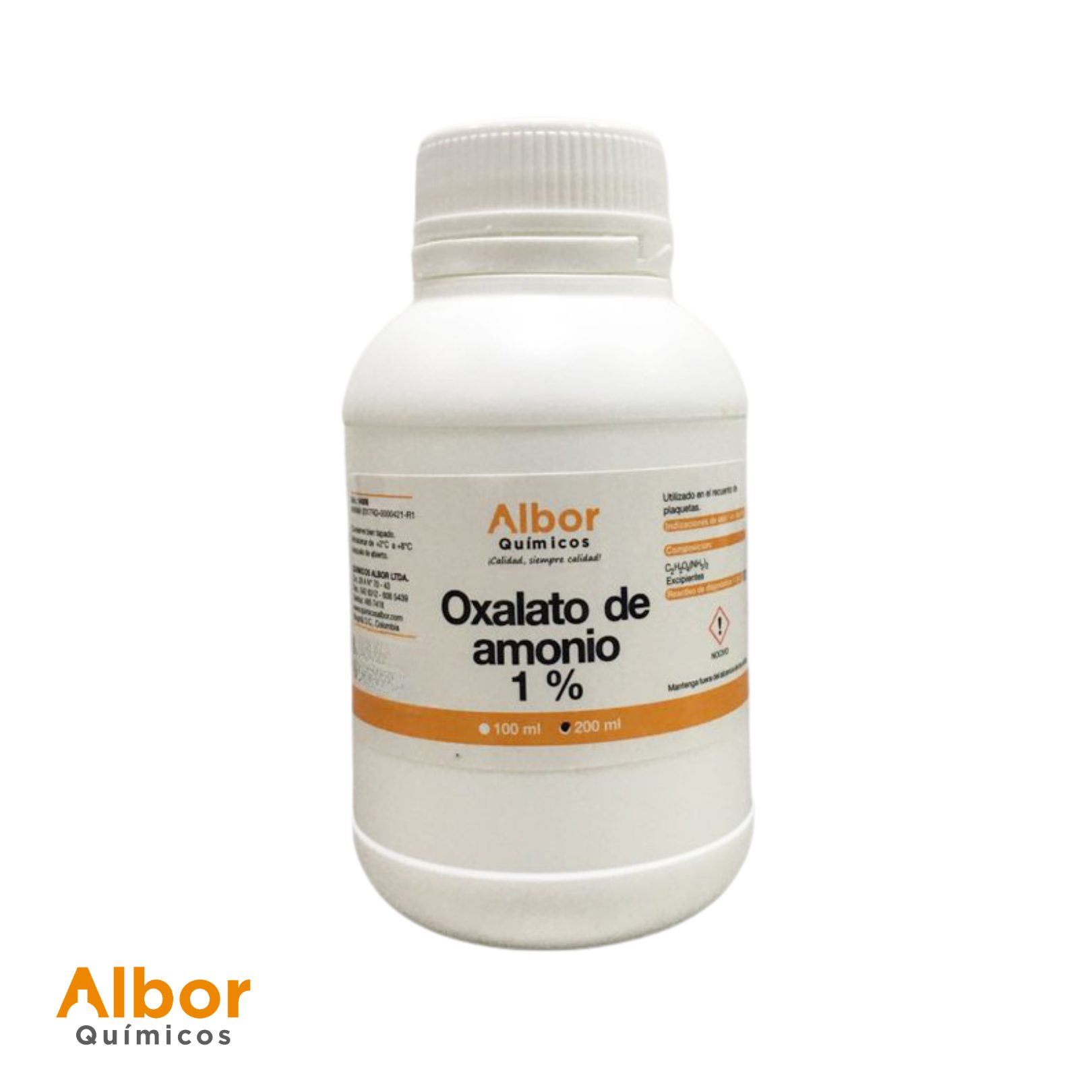 Oxalato de Amonio 1% (Rees Ecker) Albor