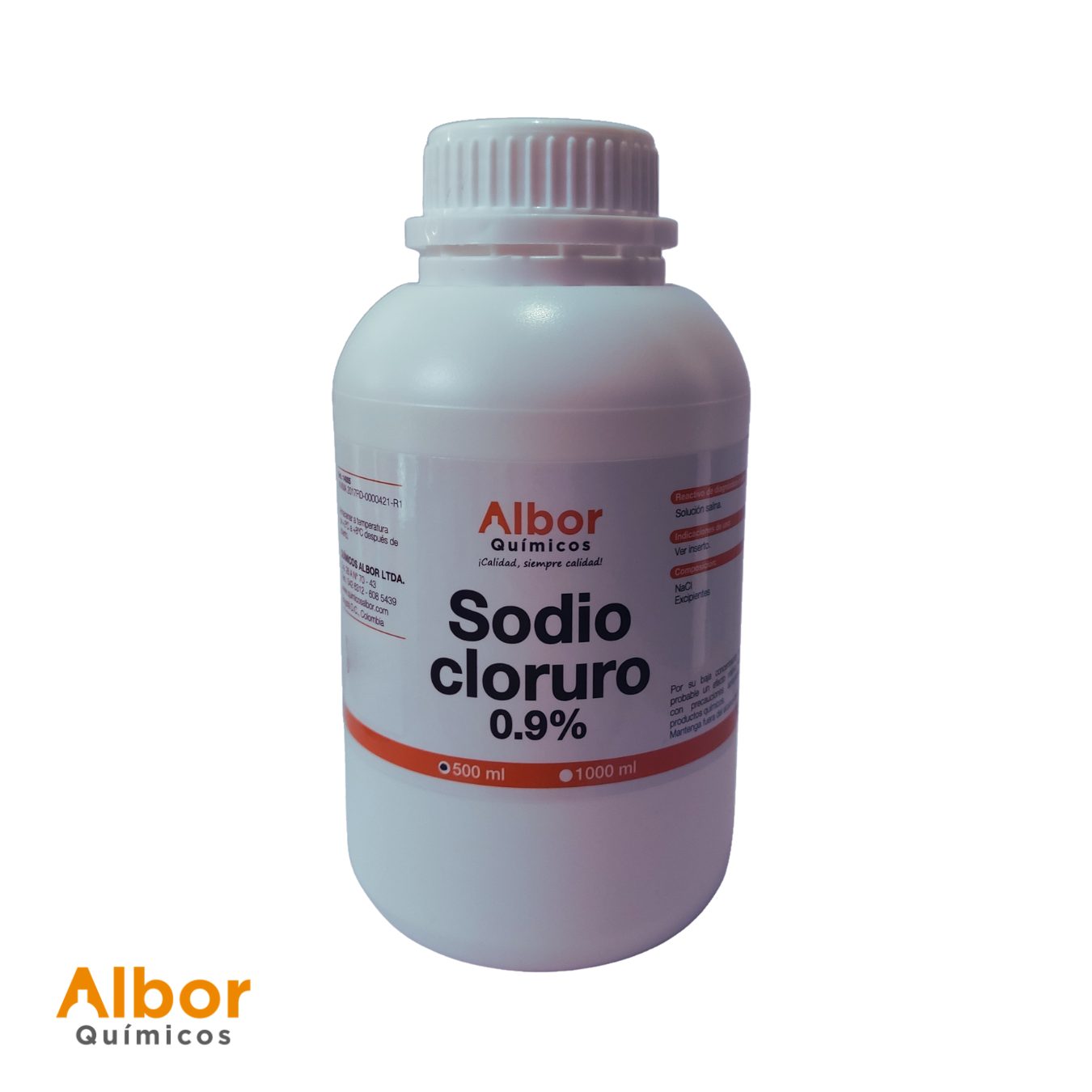 Sodio Cloruro 0.9% Albor