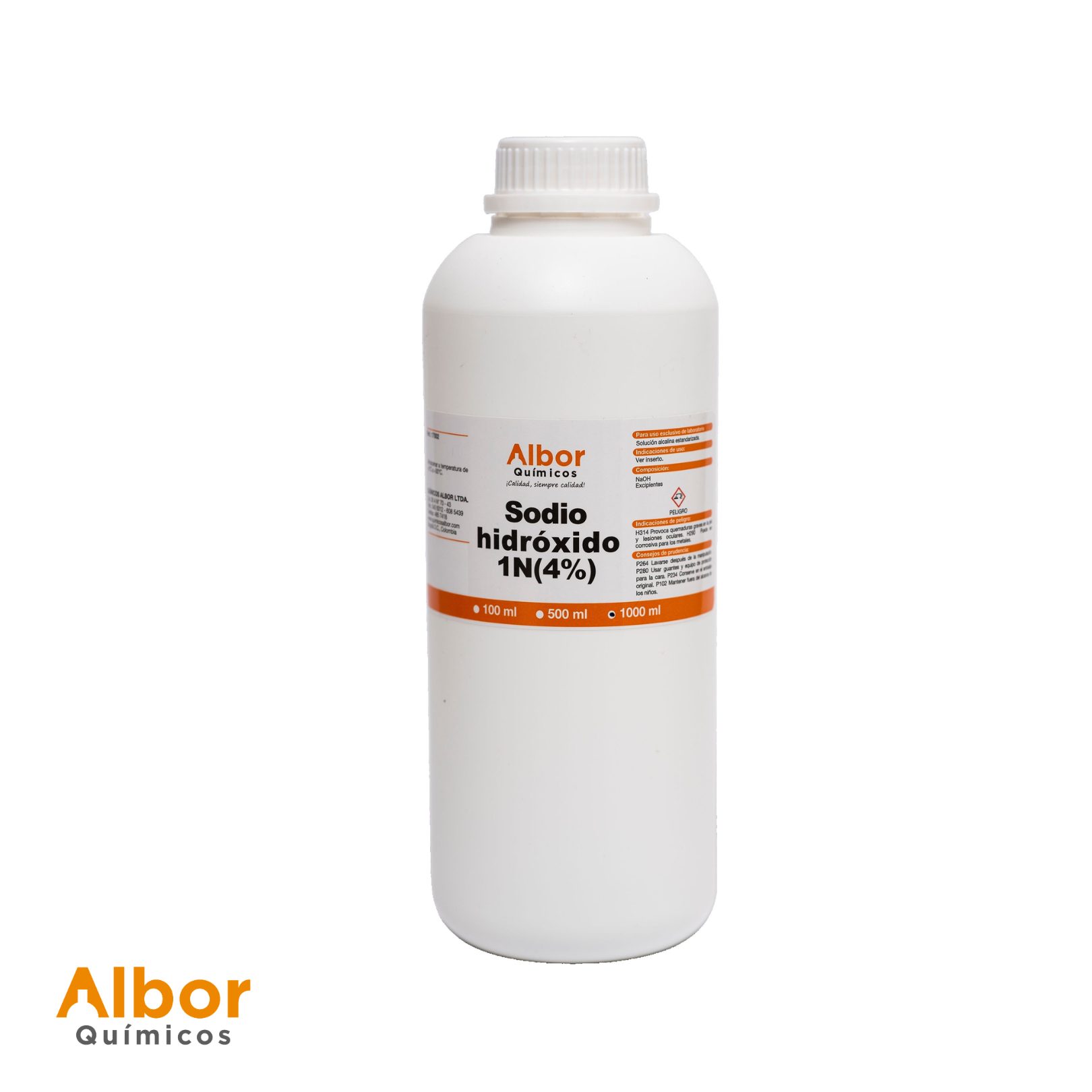 Hidróxido de Sodio 1N (4%) Albor