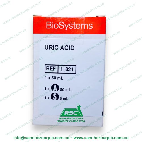 Ácido Úrico 1 x 50 ml Biosystems REF 11821