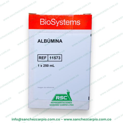 Albúmina 1 x 250 ml Biosystems REF 11573