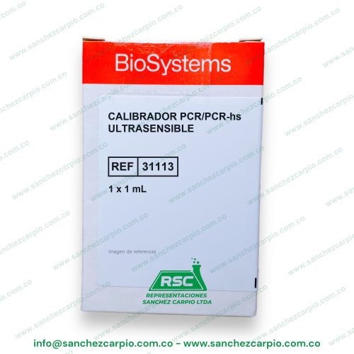 Calibrador PCR/PCR-hs Ultrasensible 1 x 1 ml Biosystems REF 31113