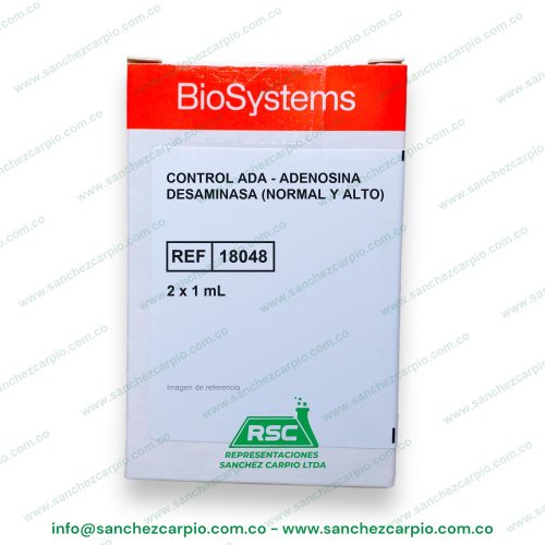 Control ADA - Adenosina Desaminasa (Normal y Alto) 2 x 1 ml Biosystems REF 18048