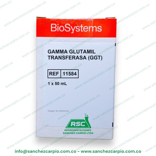 Gamma Glutamil Transferasa (GGT) 1 x 50 ml Biosystems REF 11584
