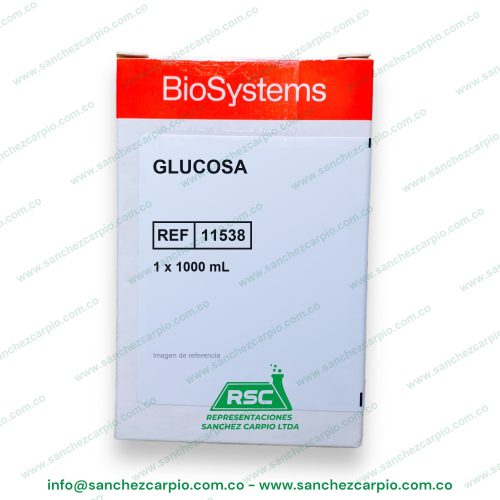 Glucosa 1 x 1000 ml Biosystems REF 11538