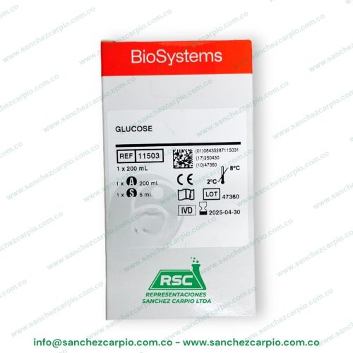 Glucosa 1 x 200 ml Biosystems REF 11503