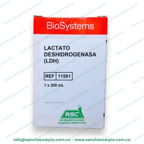 Lactato Deshidrogenasa (LDH) 1 x 200 ml Biosystems REF 11581