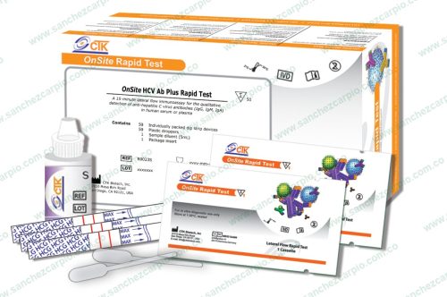 Prueba Rápida Hepatitis C (HCV) Anticuerpos en Casete (Sangre Total/Suero/Plasma) Kit x 30 - CTK Biotech - Sánchez Carpio