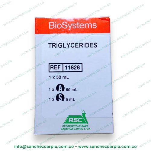 Triglicéridos 1 x 50 ml Biosystems REF 11828