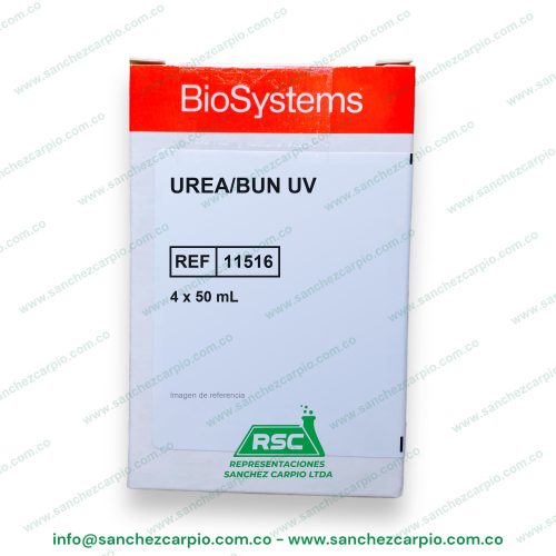 Urea/BUN UV 4 x 50 ml Biosystems REF 11516
